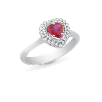 Ringe Artlinea Dame in Weißgold Rubino AD612/RU-LB - AD612/RU-LB